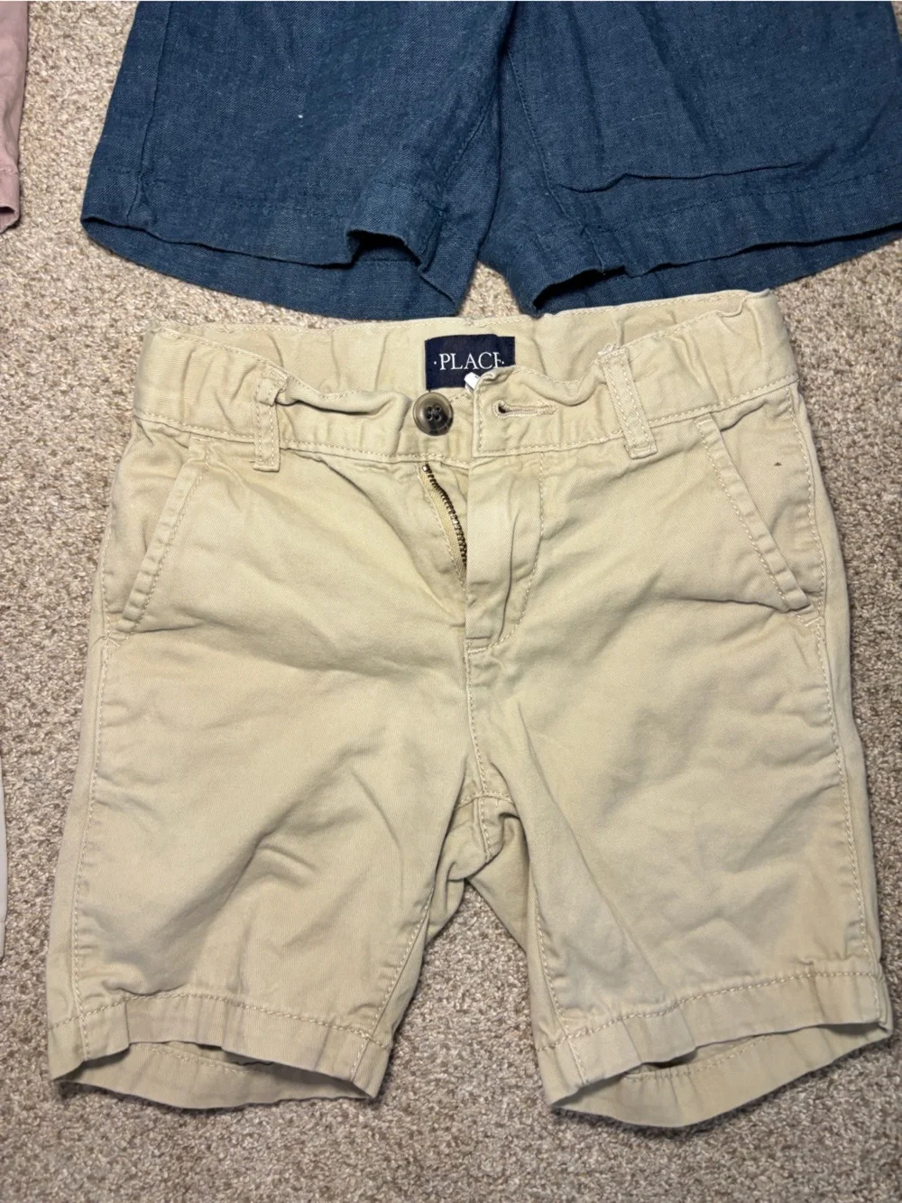 Lot of size 5 little boy shorts pull on casual drawstring Old Navy